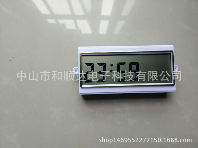 110c中文显示LCD电子钟配件 LCD电子钟模组、电子钟模块日历机芯全解析